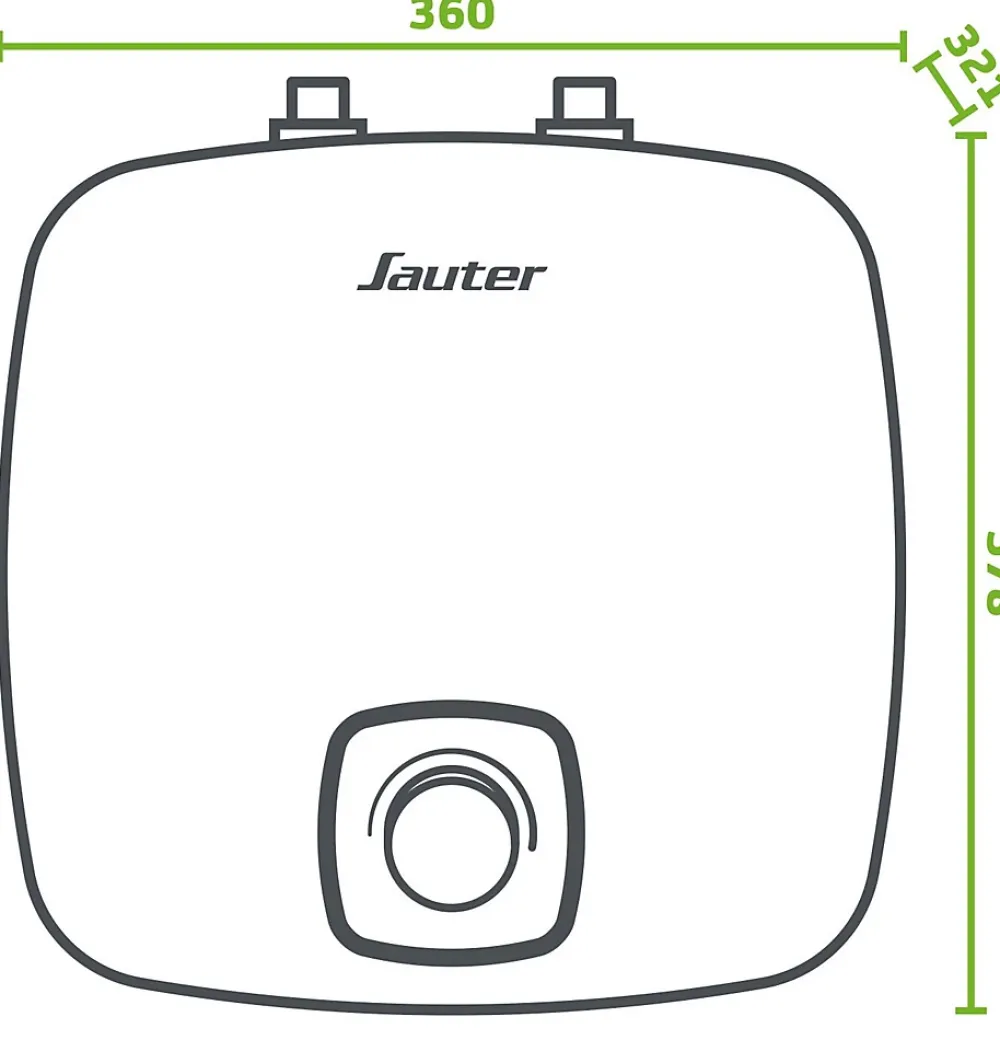 Sauter Chauffe-eau électrique sous évier 15 L Liquine