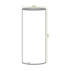 Sauter Chauffe-Eau Sauter-Chauffe-eau électrique CANGAR horizontal mural 150L - ACI Hybride