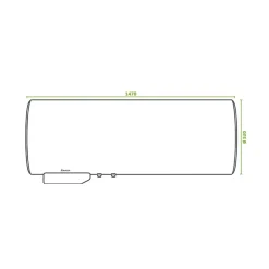 Sauter Chauffe-Eau Sauter-Chauffe-eau électrique CANGAR horizontal mural 100L - ACI Hybride