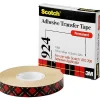 1001 Ruban Adhésif-Scotch 3M ATG 924 film adhésif double-face transparent 19 mm x 55 m, adhésif acrylique 400, 0,05 mm