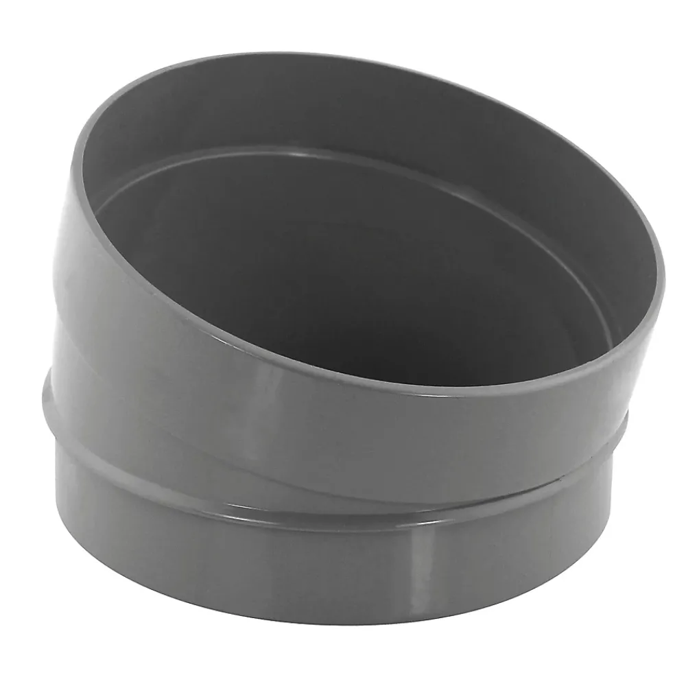 Fitt Tube Et Raccord Pvc-Secteur de coude PVC évacuation 15° mâle/femelle Ø100