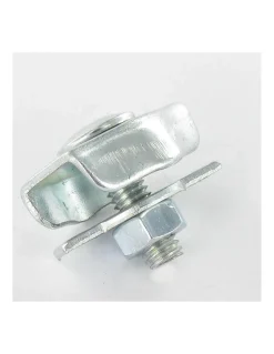 Vis Express Serre cable plat simple Acier zingué Câble De 3 - 1 pièce