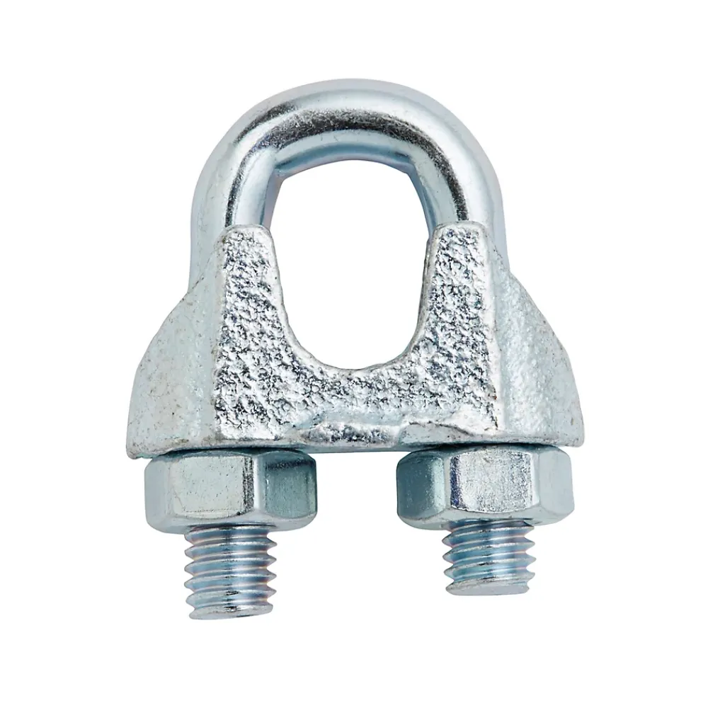 Diall Accessoire De Corde, Câble Et Chaîne-Serre-câbles étrier pour Ø. 8 mm vendu par 2