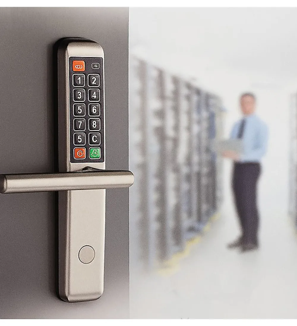 Metalux Serrure à code électronique Easykey Slim DOM - Entraxe 70 mm - XS40SD7DL-10