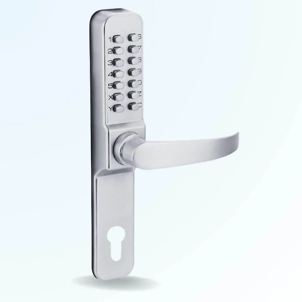 PROCode Cylindre De Serrure-Serrure à code mécanique bt07 - argent