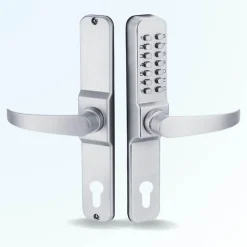 PROCode Cylindre De Serrure-Serrure à code mécanique bt07 - argent