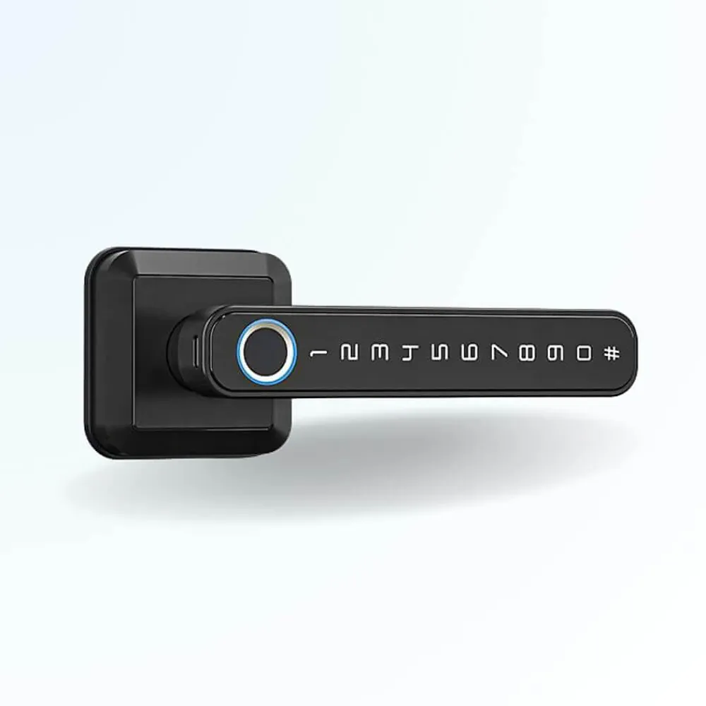 LOCKY Serrure Et Gâche Électrique-Serrure connectée -5 biométrique, code et bluetooth