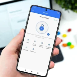 LOCKY Serrure Connectée-Serrure connectée -1 à code, badge et bluetooth