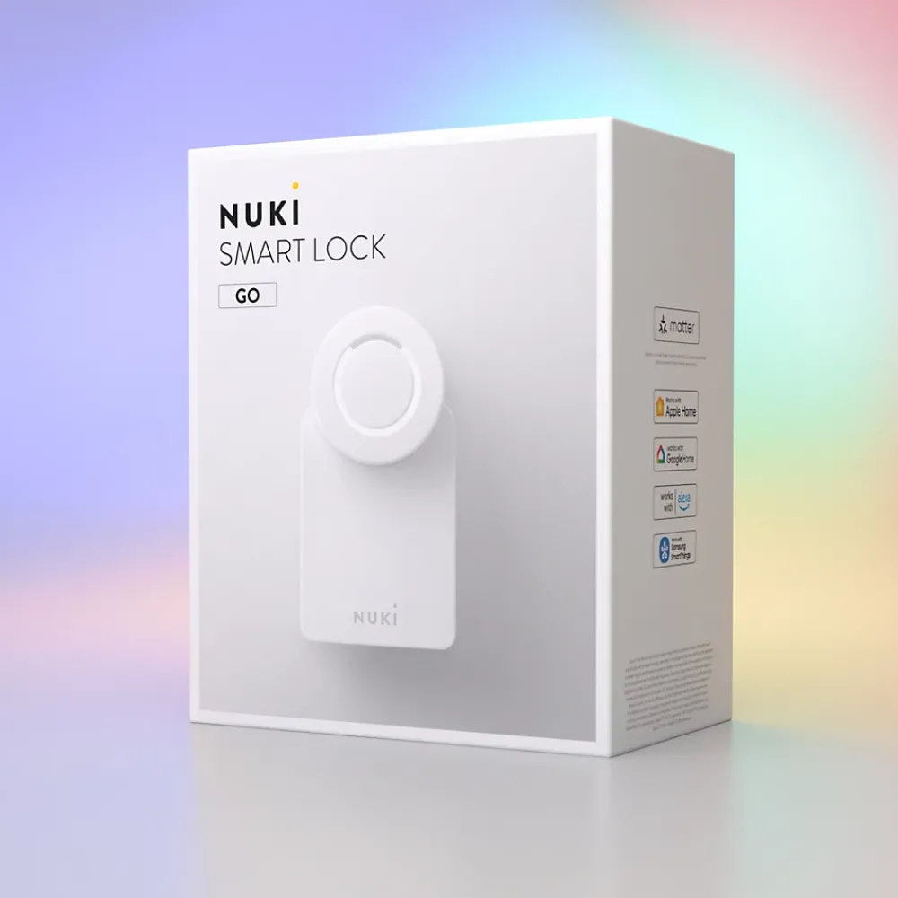 Nuki Serrure connectée Smart Lock Go blanche