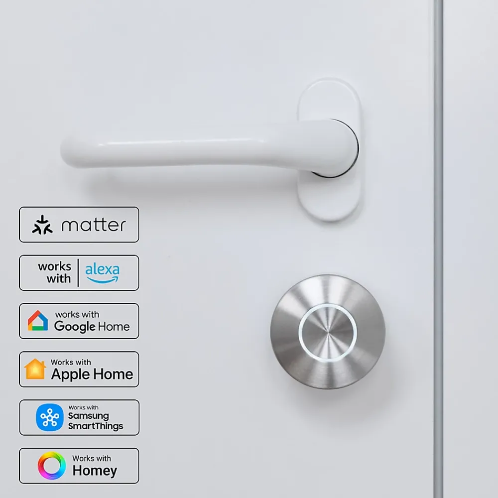 Nuki Serrure Connectée-Serrure connectée Smart Lock Pro acier