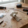 Diall Serrure De Meuble|Serrure De Meuble-Serrure à cylindre droite/gauche Plastique AXE 20 ø35 mm