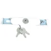 Afbat Accessoire Pour Volet, Fenêtre Et Portail-Serrure extra plate blanche pour volet roulant