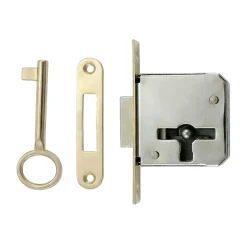 Diall Serrure De Meuble|Serrure De Meuble-Serrure à larder AXE 20 l. 37 mm x H. 35 mm x EP. 8 mm