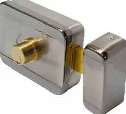 BT SECURITY Serrure électrique motorisée 12v btc2 - double barrillet mecanique