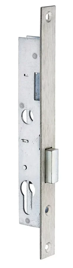Metalux Loquet, Targette Et Moraillon De Porte-Serrure monopoint à larder profil étroit pêne dormant Série 13 largeur 46mm - - F113460000