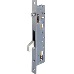 Stremler Assa Abloy Loquet, Targette Et Moraillon De Porte-Serrure monopoint pêne crochet à bascule 45mm - STREMLER - 2562.45.0