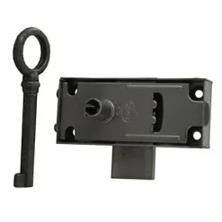Diall Serrure De Meuble|Serrure De Meuble-Serrure à patte AXE 20 l. 37 mm x H. 50 mm x EP. 10 mm