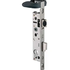 Stremler Assa Abloy Serrure piscine monopoint double manoeuvre pêne dormant demi-tour 39mm - STREMLER - 2268.39.0