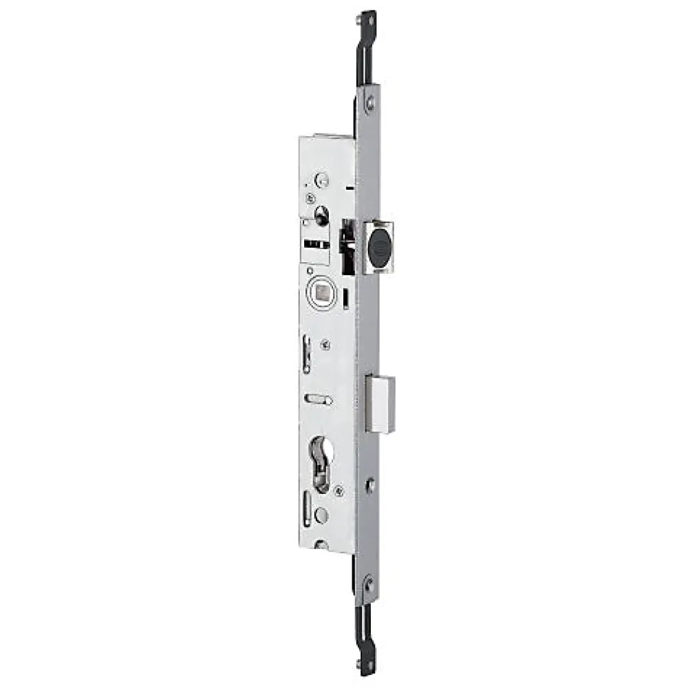 Stremler Assa Abloy Loquet, Targette Et Moraillon De Porte-Serrure 3 points pêne dormant demi-tour 45mm pour tringle plate - STREMLER - 2270.45.TI