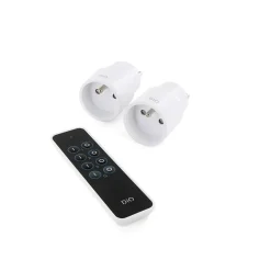 Dio Connected Home Commande De L'Éclairage-Set 2 prises avec télécommande - blanc - DiO