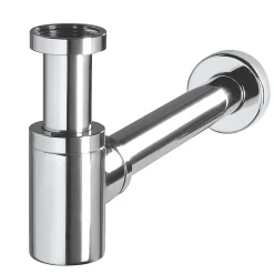 Wirquin Evacuation De Lavabo-Vasque|Siphon Pour Lavabo-Siphon chromé 32mm avec tuyau