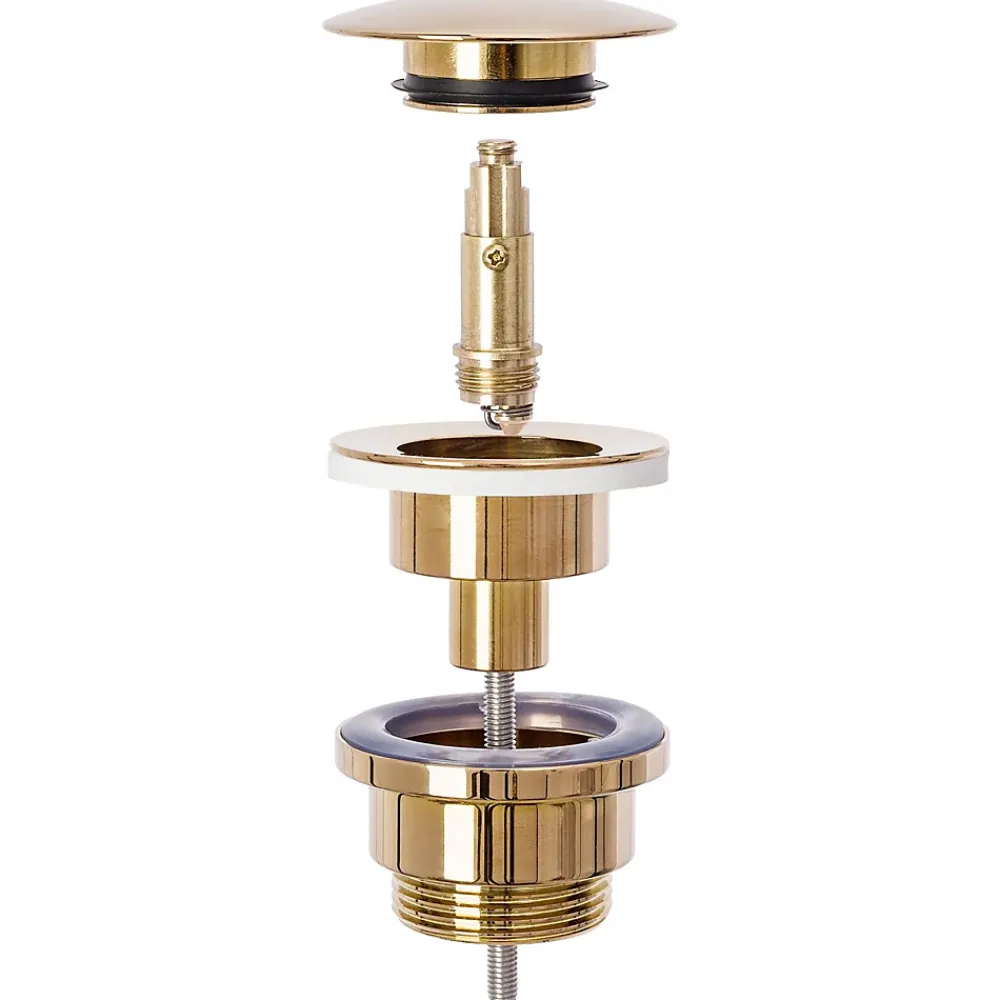 Rea Evacuation De Baignoire-Siphon de lavabo + bonde Rose Gold