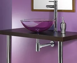 Luxury Bain Siphon de lavabo design universel 1 1/4 x 32mm,Syphon Réglable, Anti Odeur (Chrome) LuxuryBain