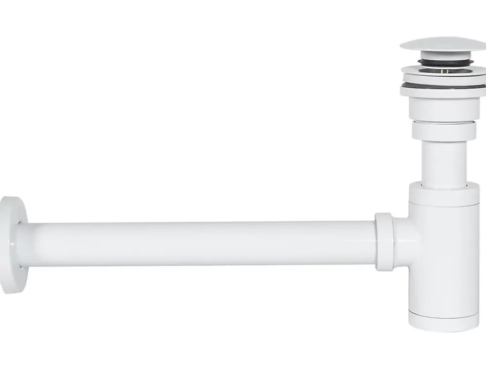 Rea Siphon de lavabo universel Clic-Clac White