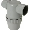 Nicoll Siphon de parcours gris PVC-C à coller - entrée...