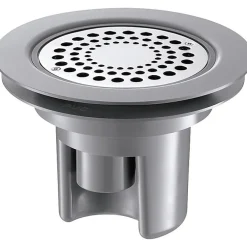 Delabie Evacuation De Baignoire-Siphon de sol à hauteur réglable - Diamètre 114 mm