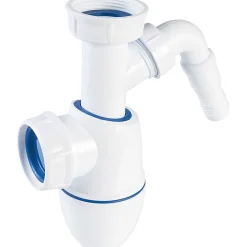 Nicoll Siphon d'évier avec prise M.A.L - 1'1/2 - Diamètre 40 mm - Easyphon -