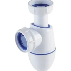 Girpi Evacuation D'Évier-Siphon d'évier double - sortie 40 - joints imperdables et réglables