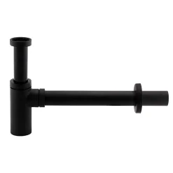 Stano Siphon lavabo design finition noir mat