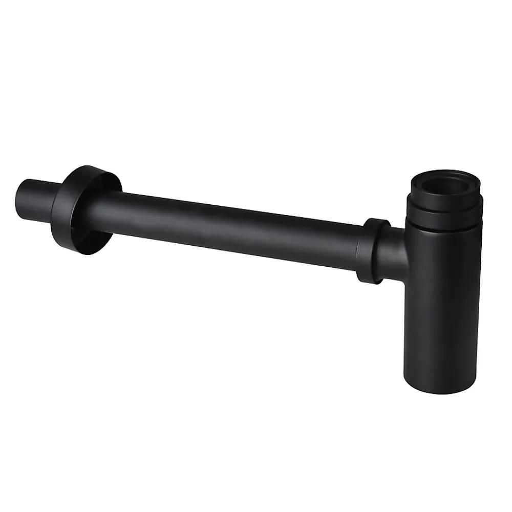 Flomasta Siphon réglable noir 32mm Laiton