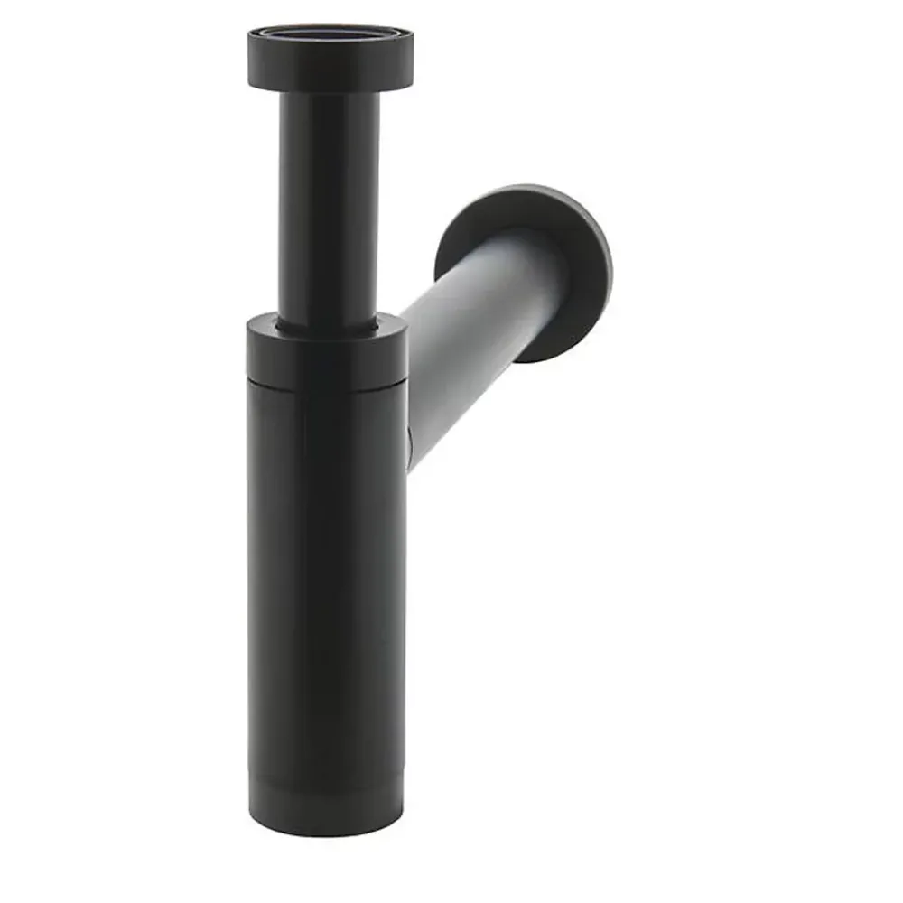 Wirquin Siphon réglable Teos noir Ø32 mm