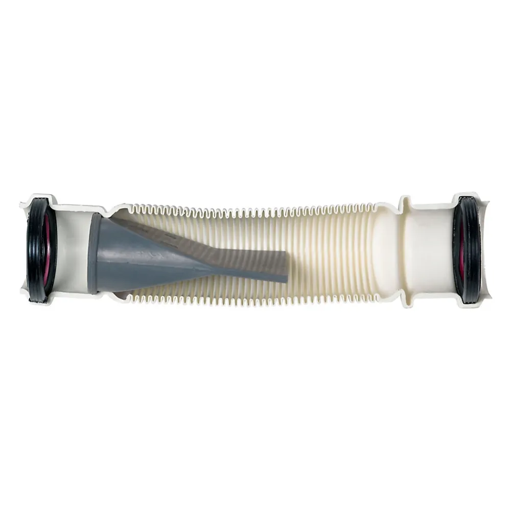 Wirquin Siphon sans garde d'eau gain de place blanc 40mm