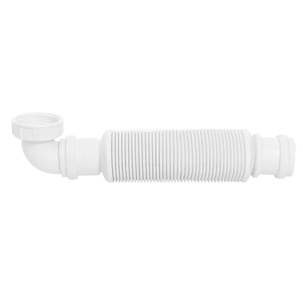 Wirquin Siphon sans garde d'eau gain de place blanc 32mm