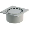 Girpi Evacuation De Baignoire-Siphon 150 x 150 mm - Gris
