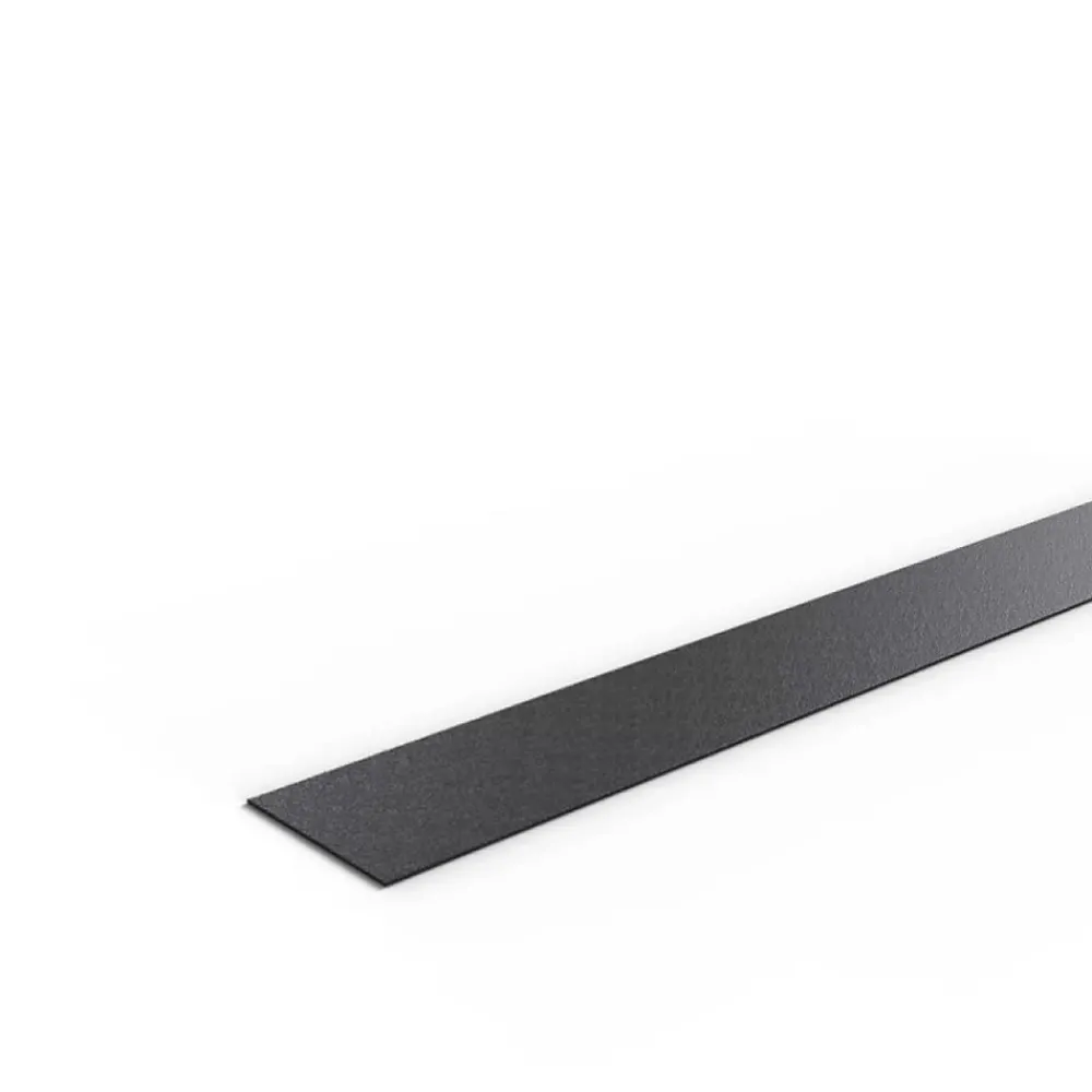 Nordlinger Pro SMART PROFILE Profil plat adhésif noir 260cm - largeur : 2cm