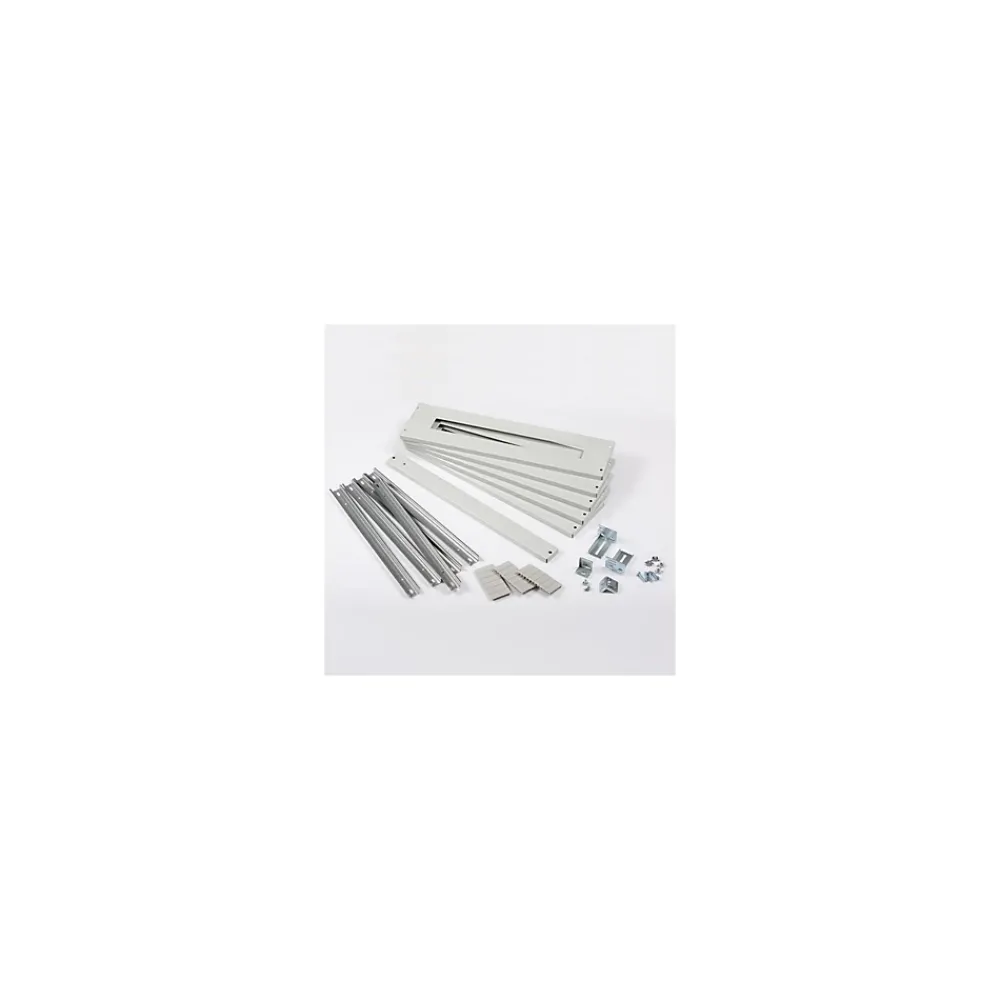 Ide Porte Et Cache Tableau Électrique-S144m200 Kit Plastron 6 Rangées En Métal Pour Coffret Atlantic 65sup144192 Ou 40enl144192