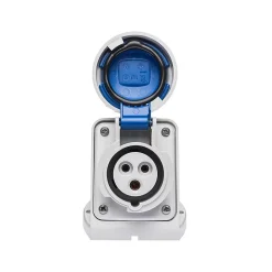 Ide Socle De Prise Cee 16a 2p+t - Montage Mural - étanche Ip67 -