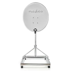 Nedis Socle de Satellite pour Balcon Taille Maximale de l'Antenne Parabolique : 90 cm 1 x 50 x 50 cm Acier