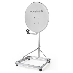 Nedis Socle de Satellite pour Balcon Taille Maximale de l'Antenne Parabolique : 90 cm 1 x 50 x 50 cm Acier
