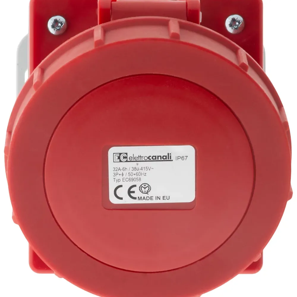 Zenitech Fiche Électrique-Socle IEC309 3P+T 32A -