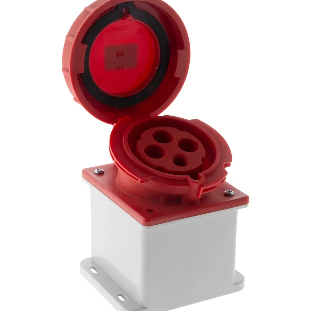 Zenitech Fiche Électrique-Socle IEC309 3P+T 32A -