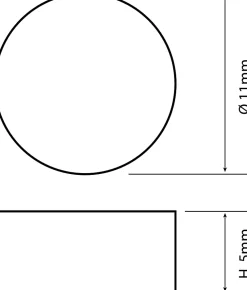 Somatherm for you Joint Pour Raccord-- 4 clapets pleins caoutchouc 11x5