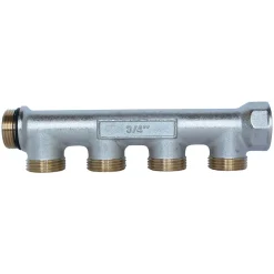 Somatherm for you - Collecteur de distribution 4 sorties à portée conique easy lock 3/4ek