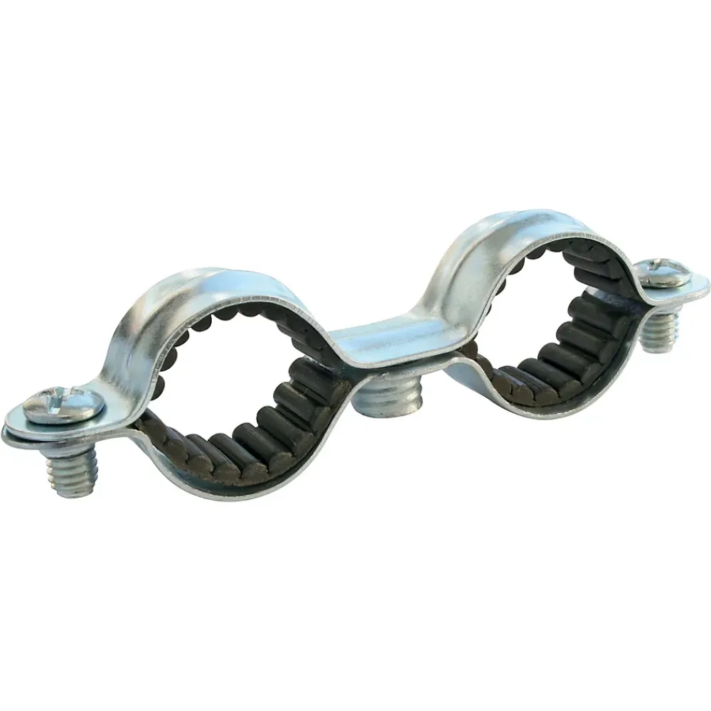 Somatherm for you - Collier double isophonique diam 16 (x10 ) - Acier nickelé