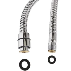 Somatherm for you Flexible Robinetterie-- Flexible de douchette pour mitigeur d'évier - Simple agrafage - Longueur 1,50m