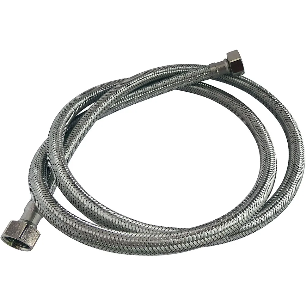 Somatherm for you - Flexible sanitaire - Raccord 2 écrous tournants 1/2 - Longueur : 1500mm - DN10